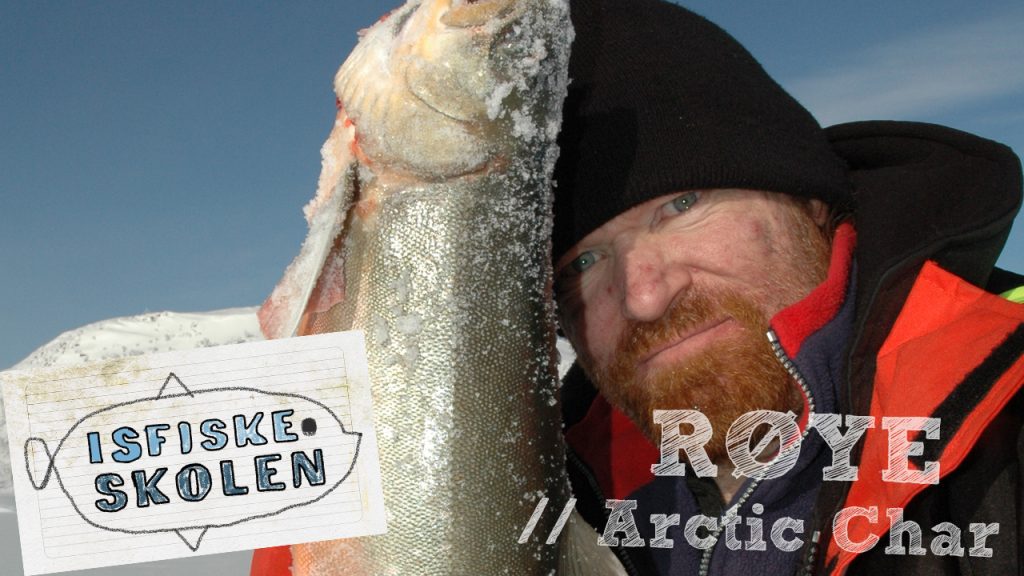 Isfiske-røye-Icefishing-arctic-char---Isfiskeskolen---HookedTV